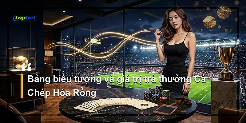 Bảng biểu tượng và giá trị trả thưởng Cá Chép Hóa Rồng