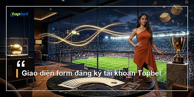 Đăng Ký Topbet – Hướng Dẫn Tạo Tài Khoản Nhanh 2026 1 Giao diện form đăng ký tài khoản Topbet