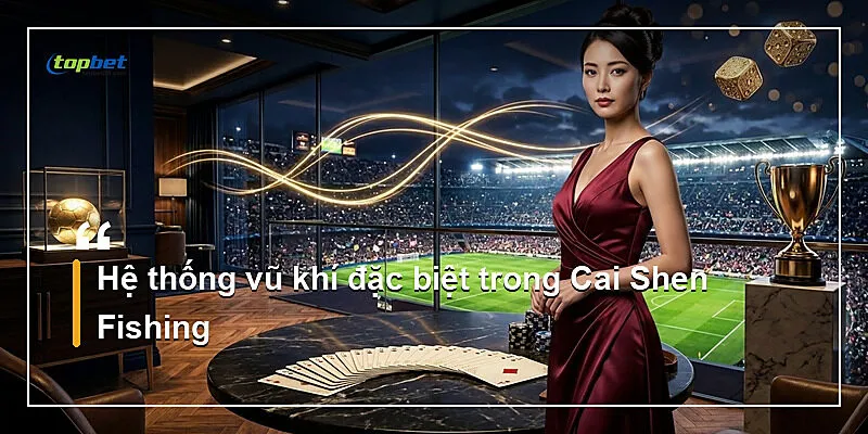 Hệ thống vũ khí đặc biệt trong Cai Shen Fishing