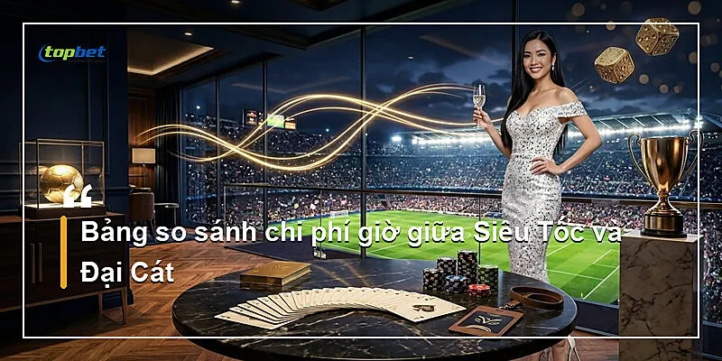 Bảng so sánh chi phí giờ giữa Siêu Tốc và Đại Cát