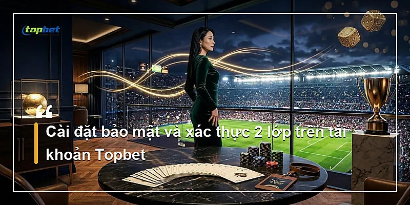 Đăng Nhập Topbet – Hướng Dẫn Truy Cập Tài Khoản 2026 2 Cài đặt bảo mật và xác thực 2 lớp trên tài khoản Topbet
