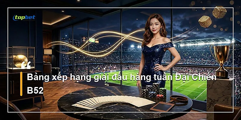 Bảng xếp hạng giải đấu hàng tuần Đại Chiến B52