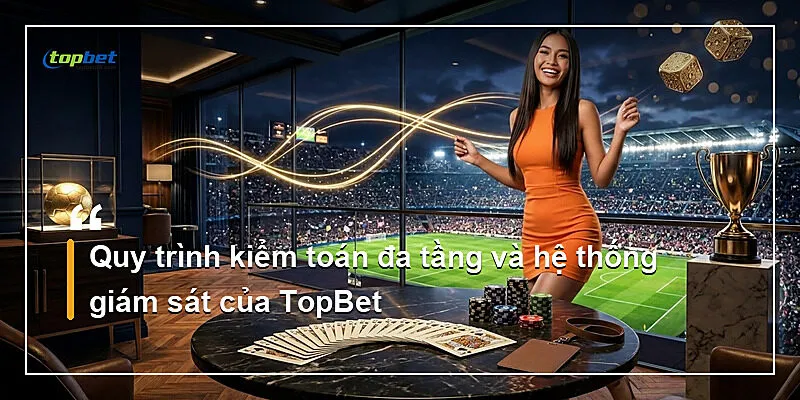 Quy trình kiểm toán đa tầng và hệ thống giám sát của TopBet