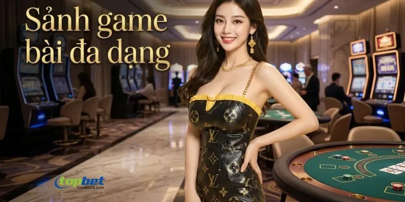 TopBet – Nền Tảng Giải Trí Trực Tuyến Uy Tín 18 Sảnh trò chơi đa dạng tại nhà cái TopBet